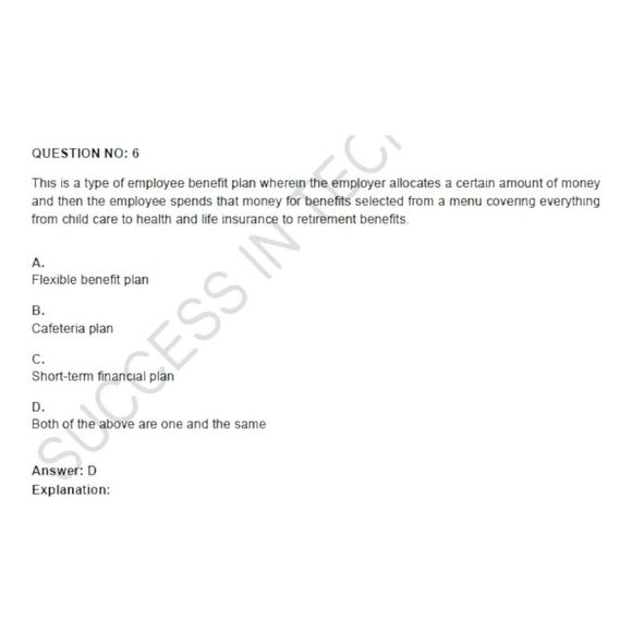 Printout ABA CTFA Certified Trust and Financial Advisor Exam - Picture 3 of 6